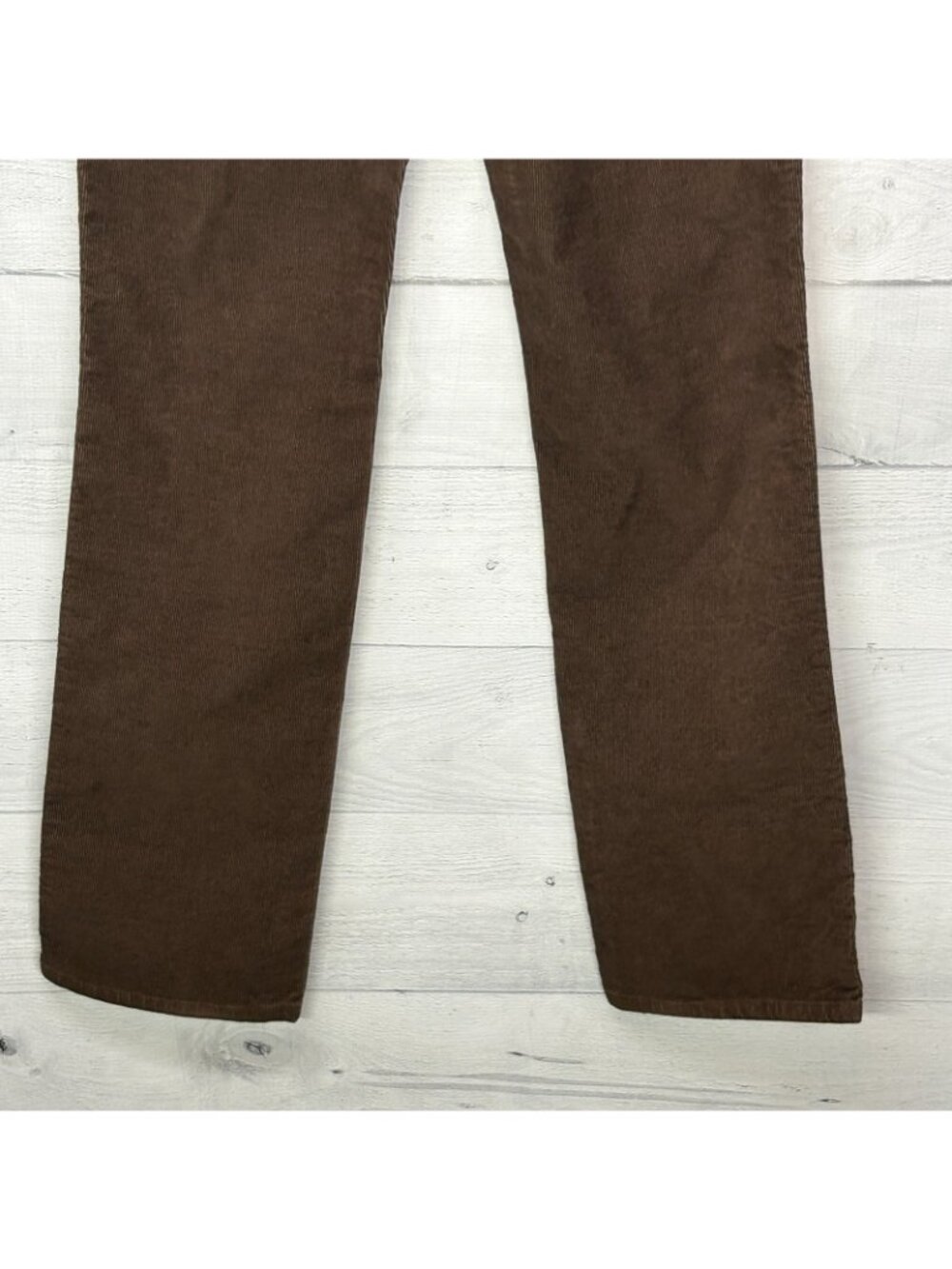 LL Bean Stretch Country Corduroy Pants Mens 34x32 Standard Fit Brown 5 Pocket - Picture 8 of 10